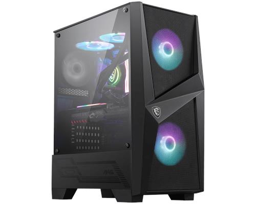 MSI MAG FORGE 100R TEMPERLI CAM 2X A-RGB FAN GAMING MID-TOWER KASA 